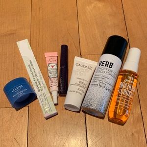Bundle of NEW luxe skincare, body and makeup minis